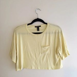 Forever 21 Flowy Top With Pocket Size Small